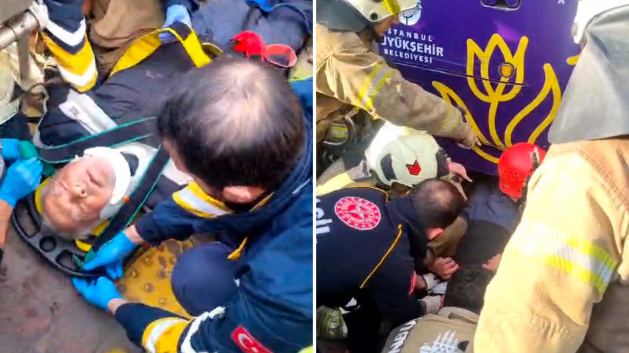 79 yaşındaki Mustafa amca tramvayın altında kaldı