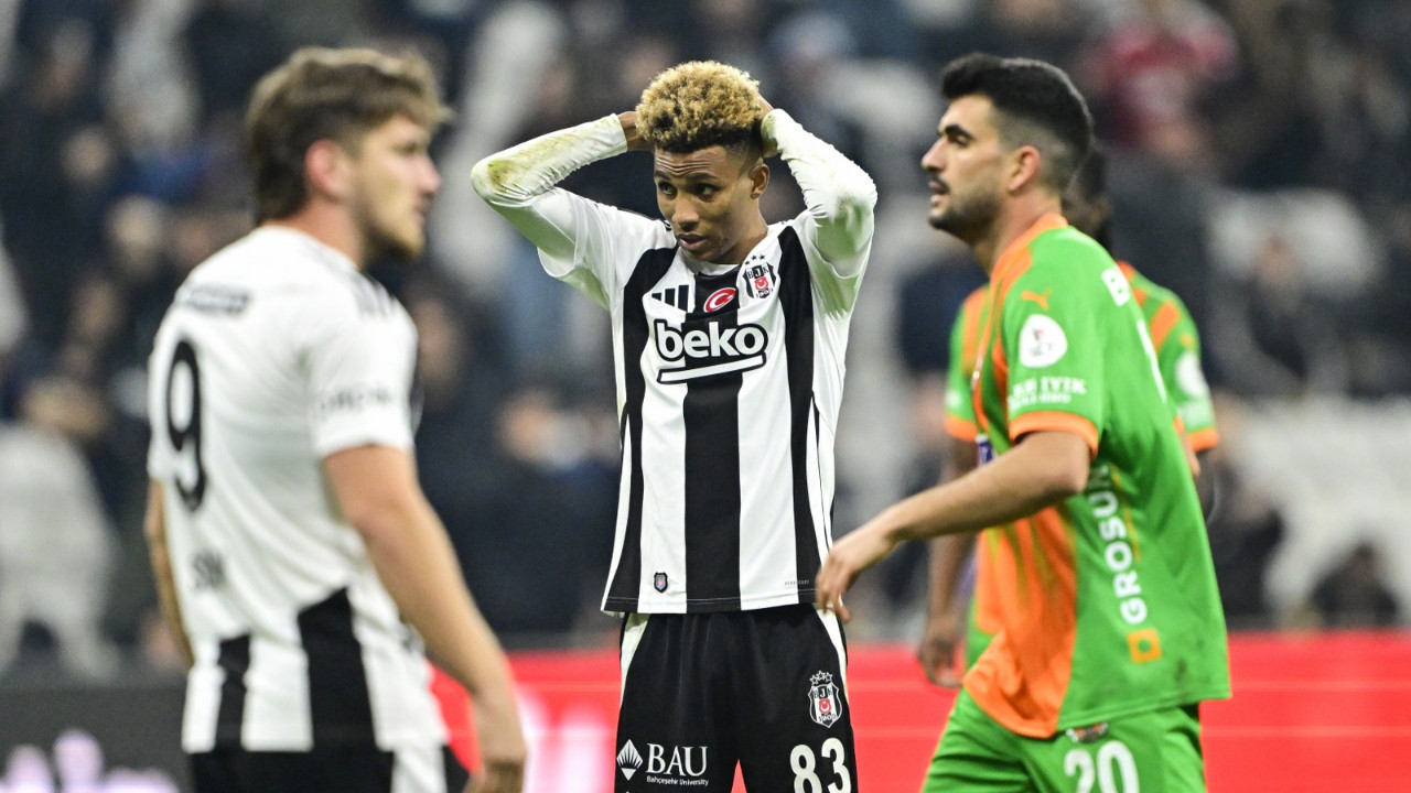 Beşiktaş’ın ilk yarı karnesi: 25 gol, 26 puan, 6. sıra!