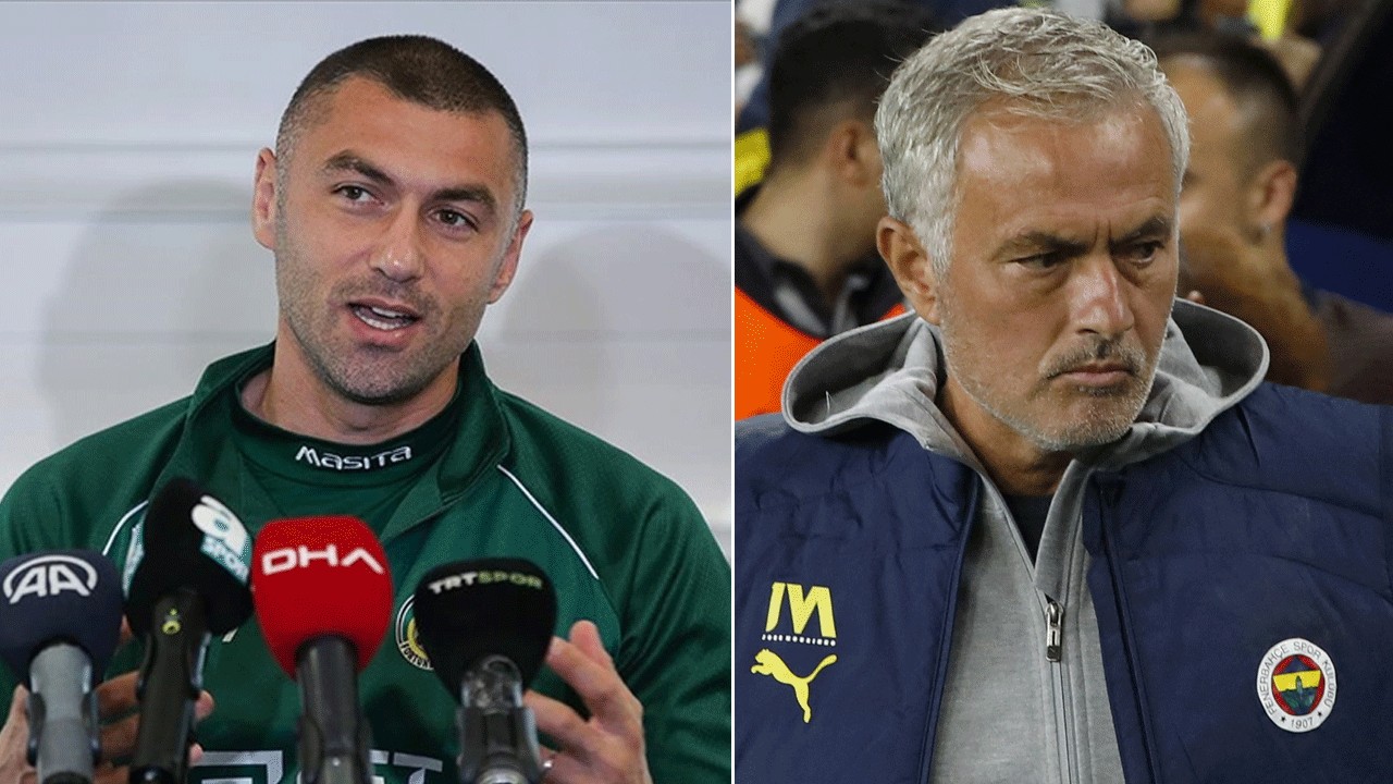 Burak Yılmaz, Mourinho'nun 3 problemini açıkladı: "Ya Dzeko ya Nesyri"