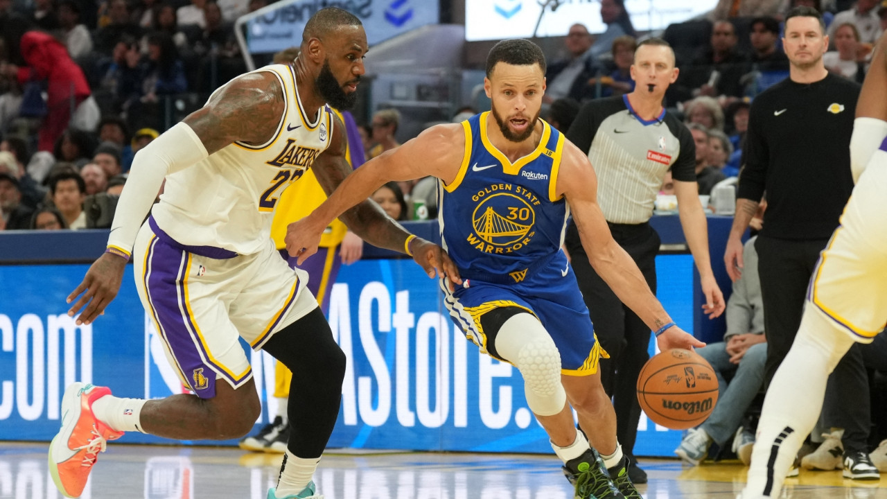 LeBron James ve Curry yine sahneye çıktı: Lakers son saniyede kazandı