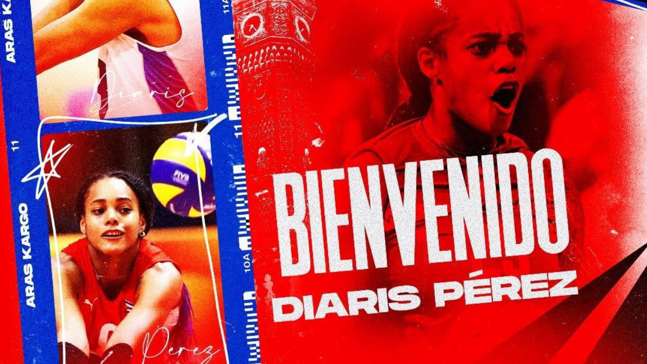 Aras Kargo'ya Kübalı smaçör: Diaris Perez