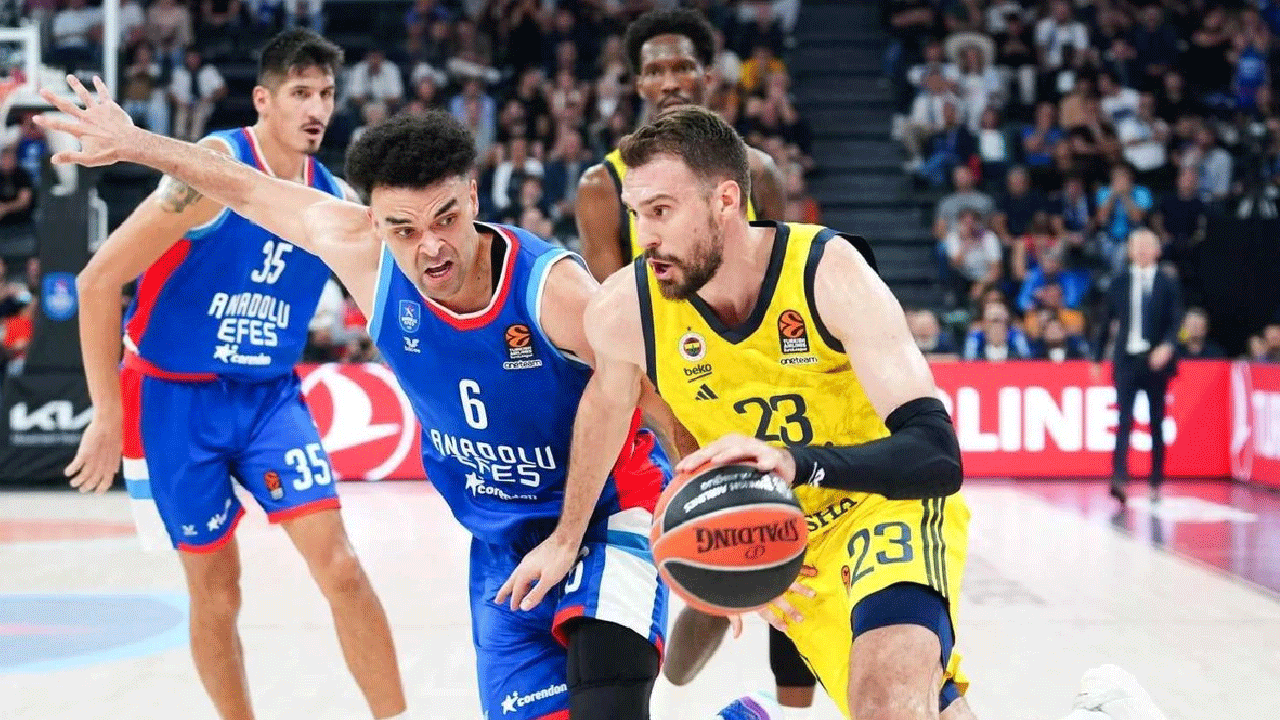 Euroleague'de Türk derbisi: Fenerbahçe, Efes'i ağırlıyor