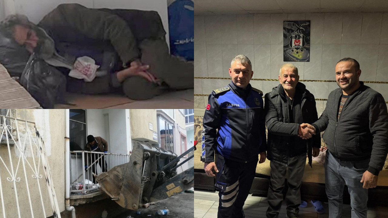 Sokakta yaşayan adamın yürek burkan hikayesi