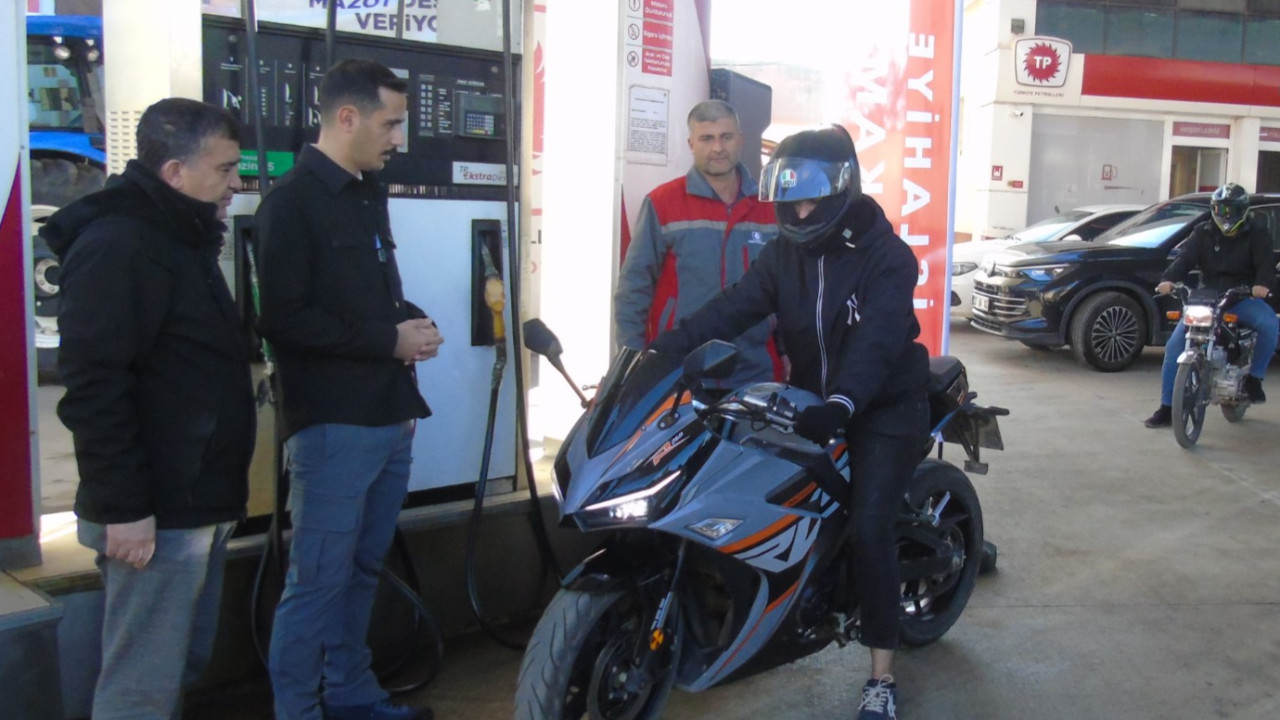 Kask takana indirimli akaryakıt