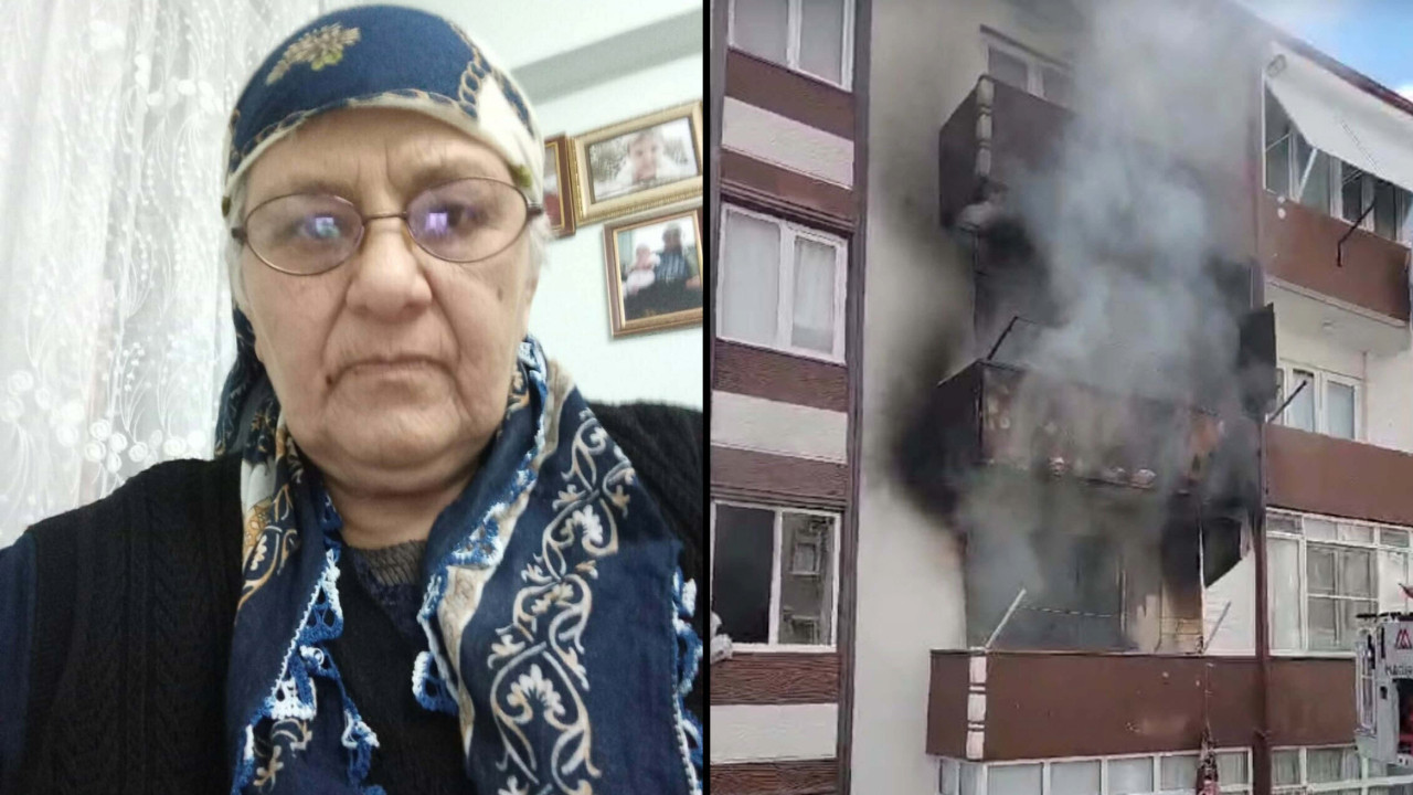 Balıkesir'de yangın: Alevlerin arasında kalıp can verdi