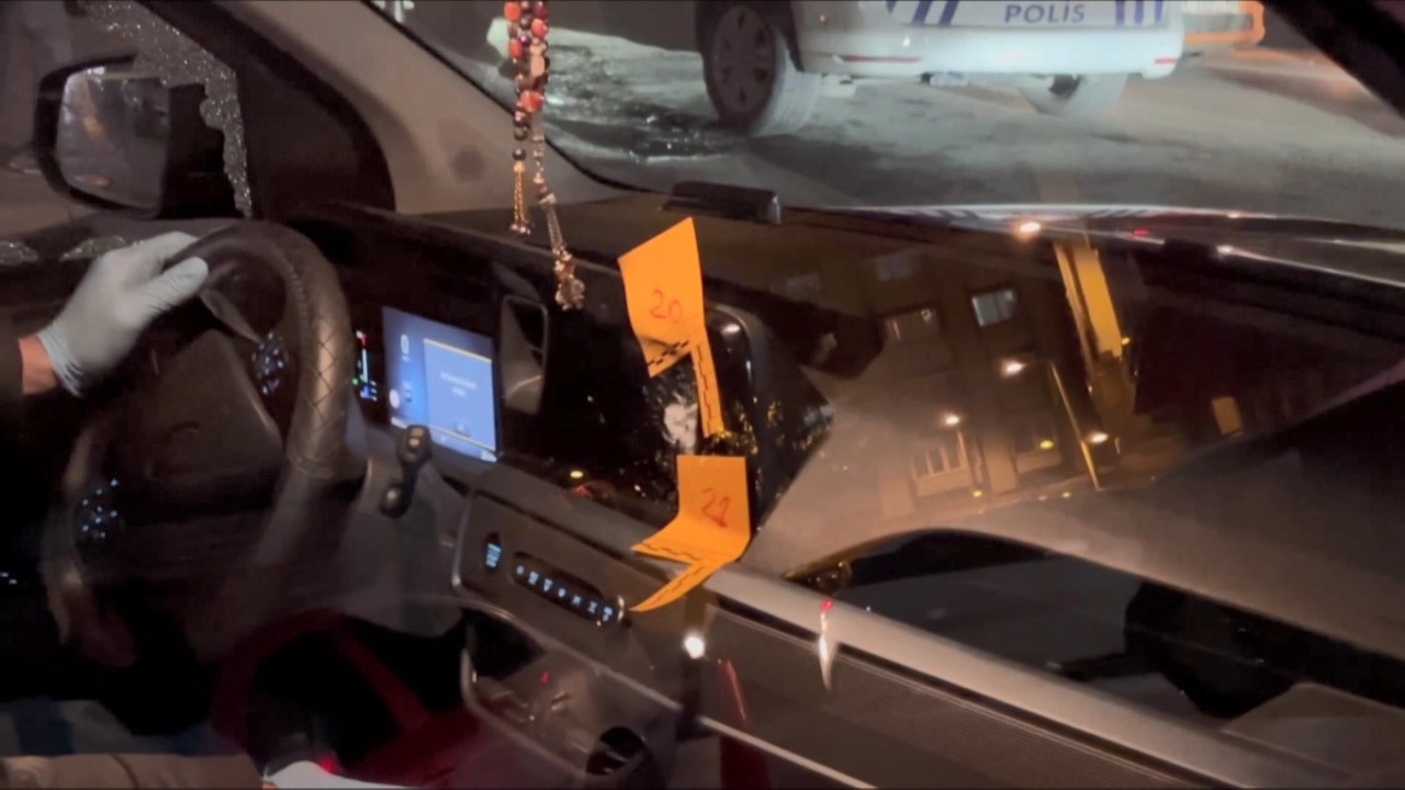 Motosikletli saldırgandan kurşun yağmuru