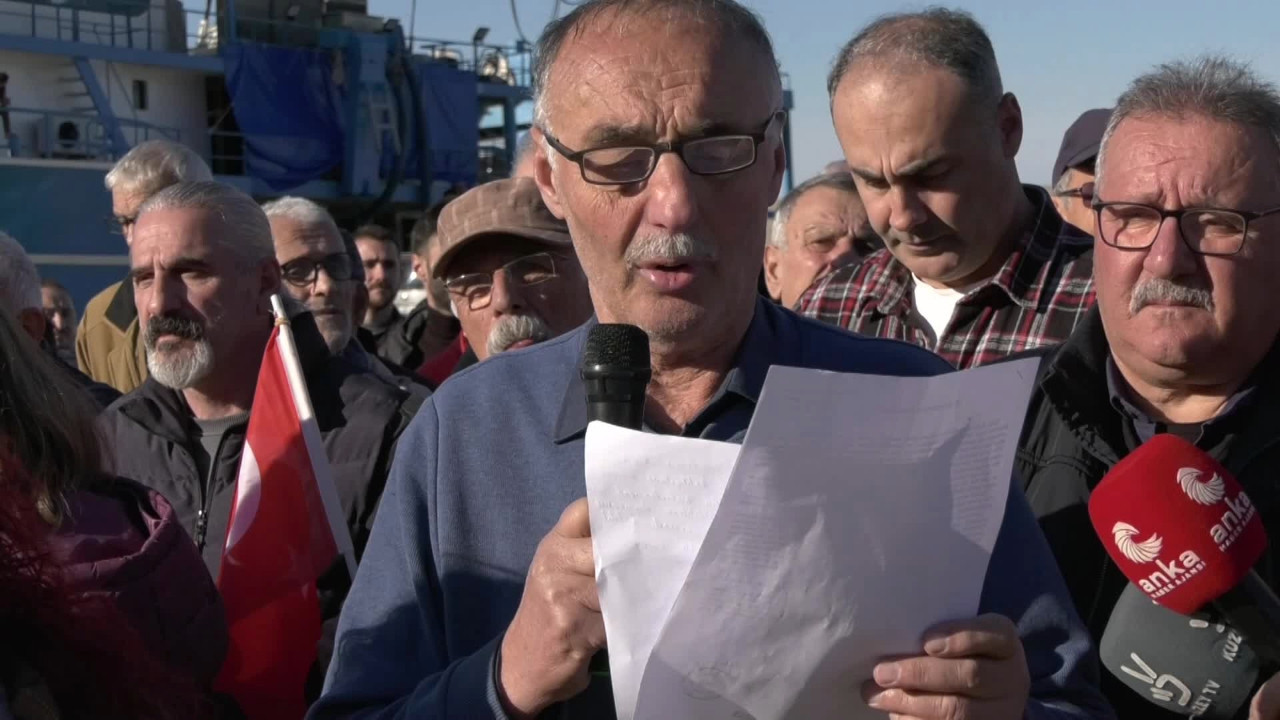 Rize'de balıkçılar ayakta: 'İstemiyoruz'