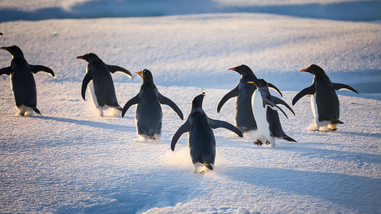 Trajik son: On binlerce penguen açlıktan öldü