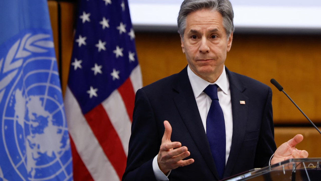 Blinken’a protesto: ‘Arkadaşlarımın katledilmesine izin verdiniz’