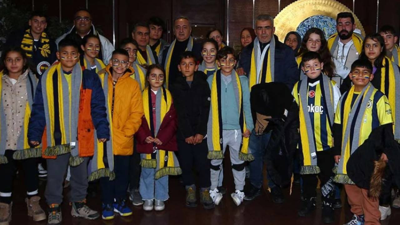 Fenerbahçe, Hataylı depremzede çocukları ağırladı