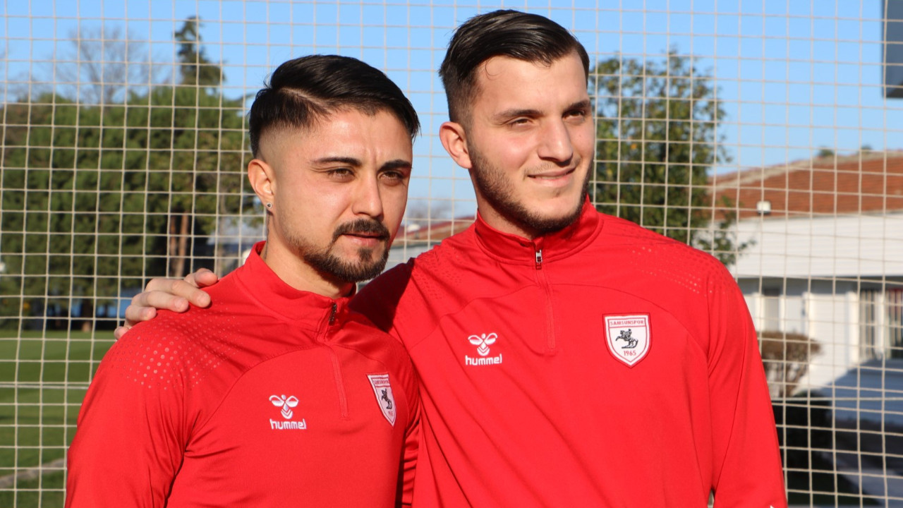 Samsunsporlu Soner ve Yunus'un gözü Kayseri maçında