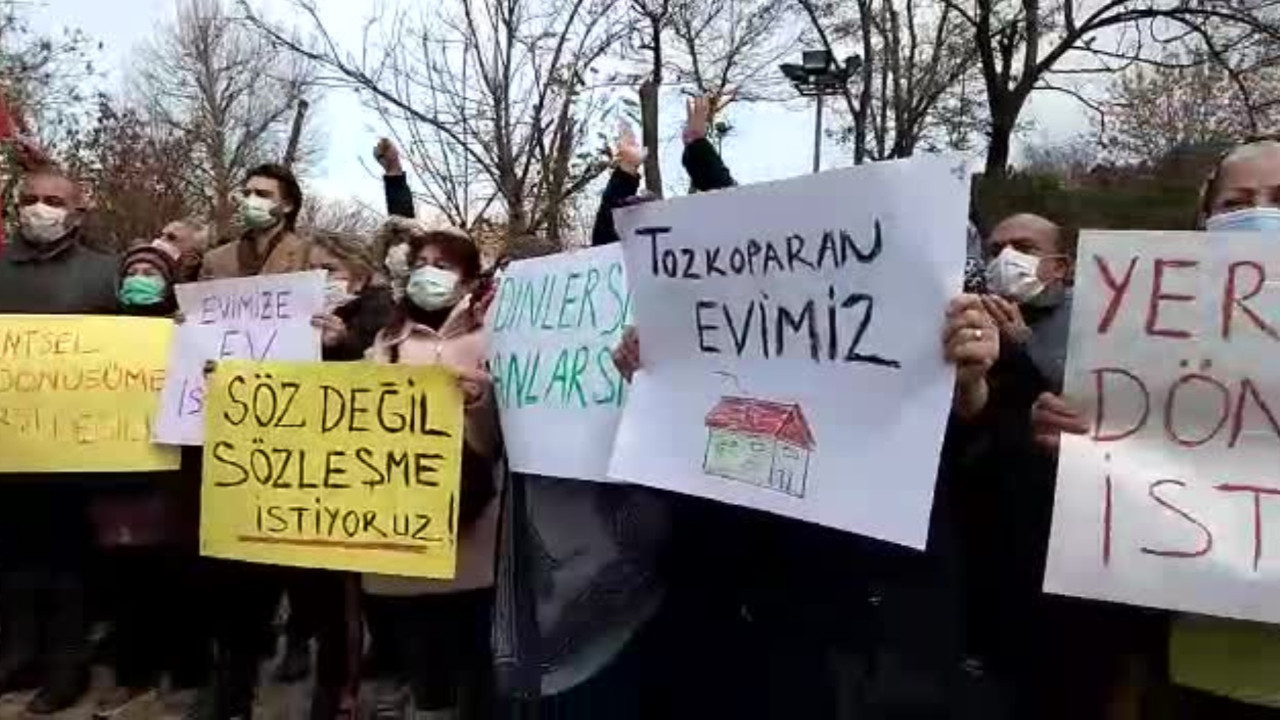 Rantsal dönüşüme direnen Tozkoparan Mahallesi’ne kötü haber