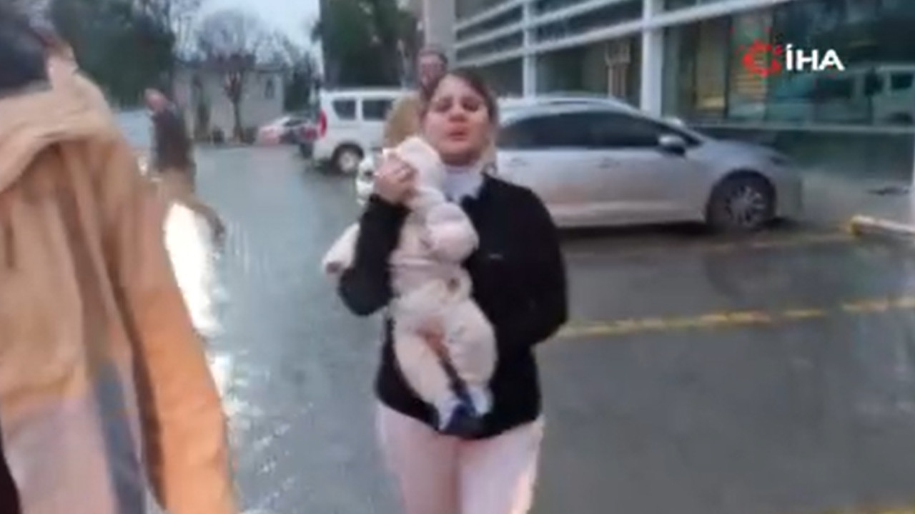 Kucağında bebekle 12 milyon liralık hırsızlıktan tutuklandı