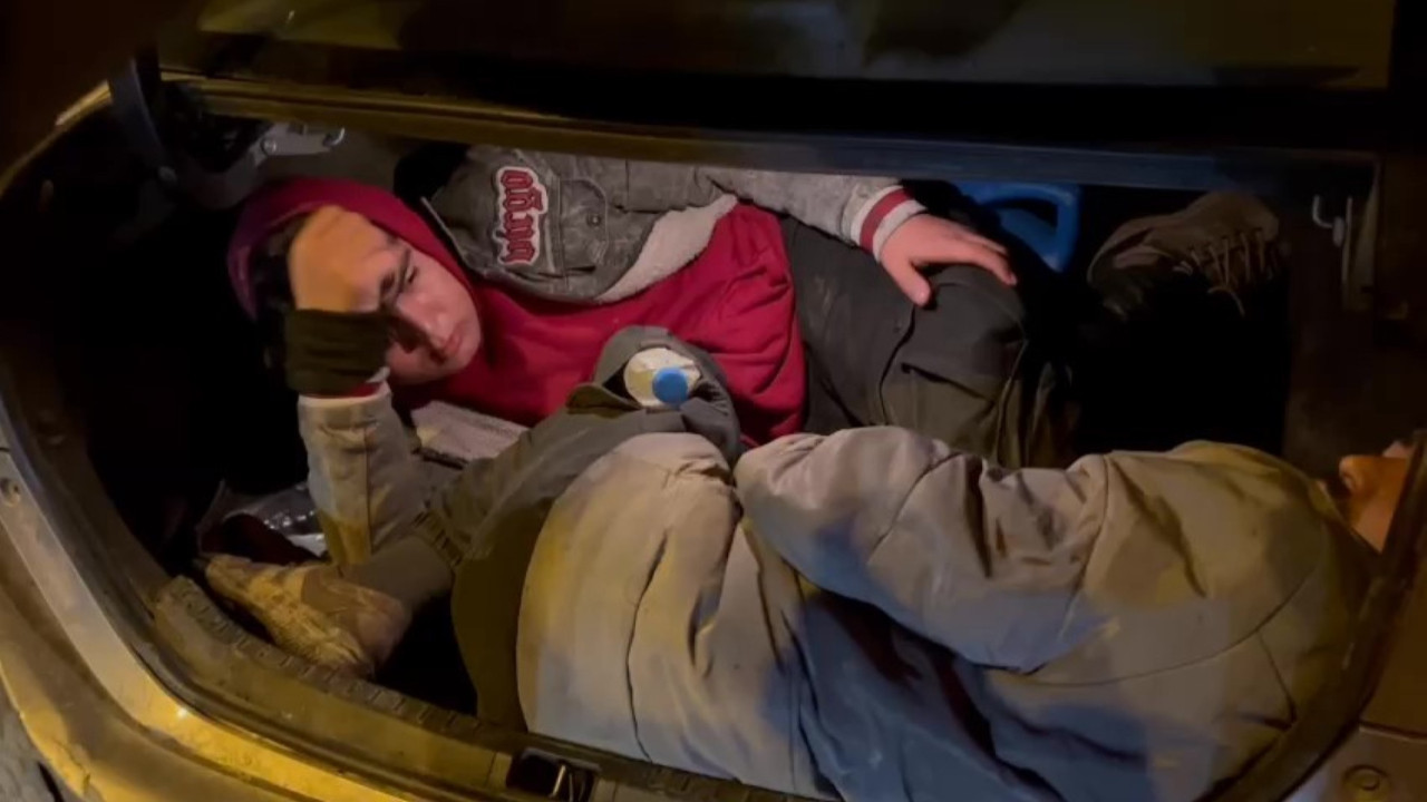 Bagajda 800 kilometrelik kaçak yolculuk!