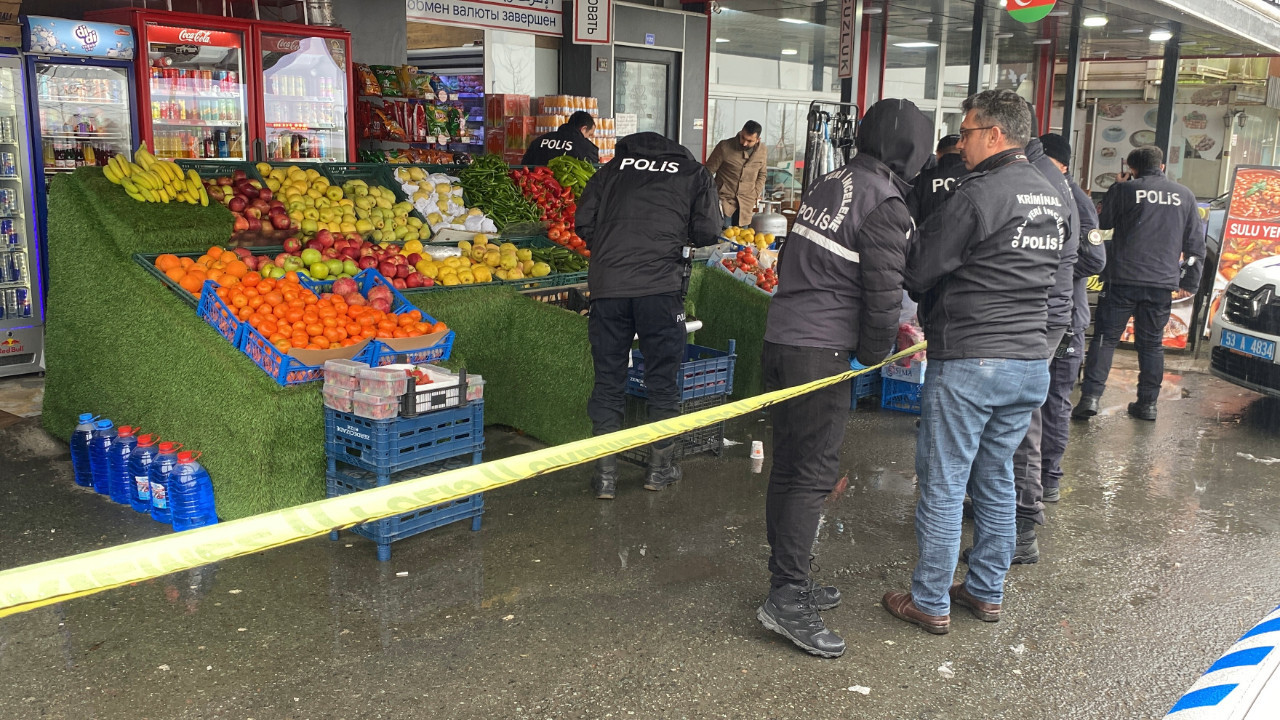 'Oğlumu dövdü' dedi, market sahibini tabancayla vurdu