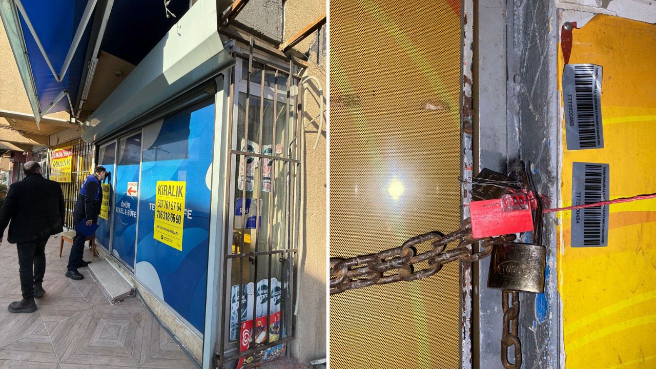 Üsküdar'da ruhsatsız içki satan işletmeler mühürlendi