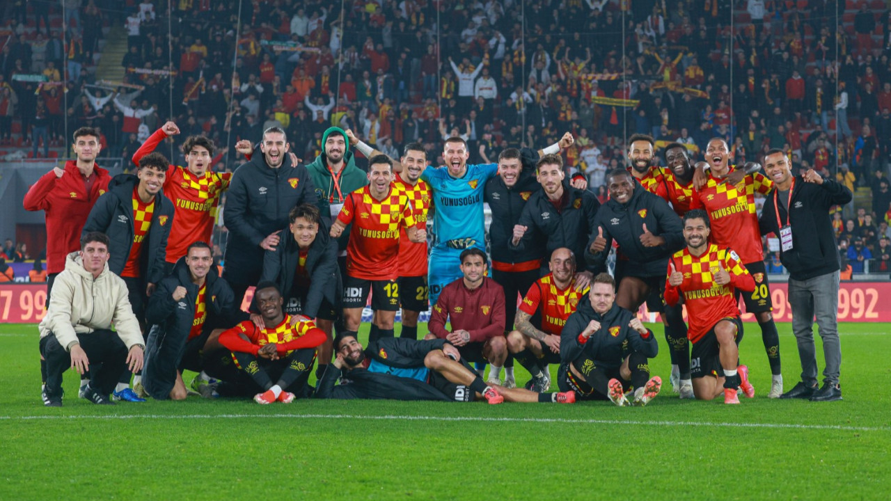 Süper Lig'in iç saha lideri Göztepe: 443 gündür kaybetmiyor