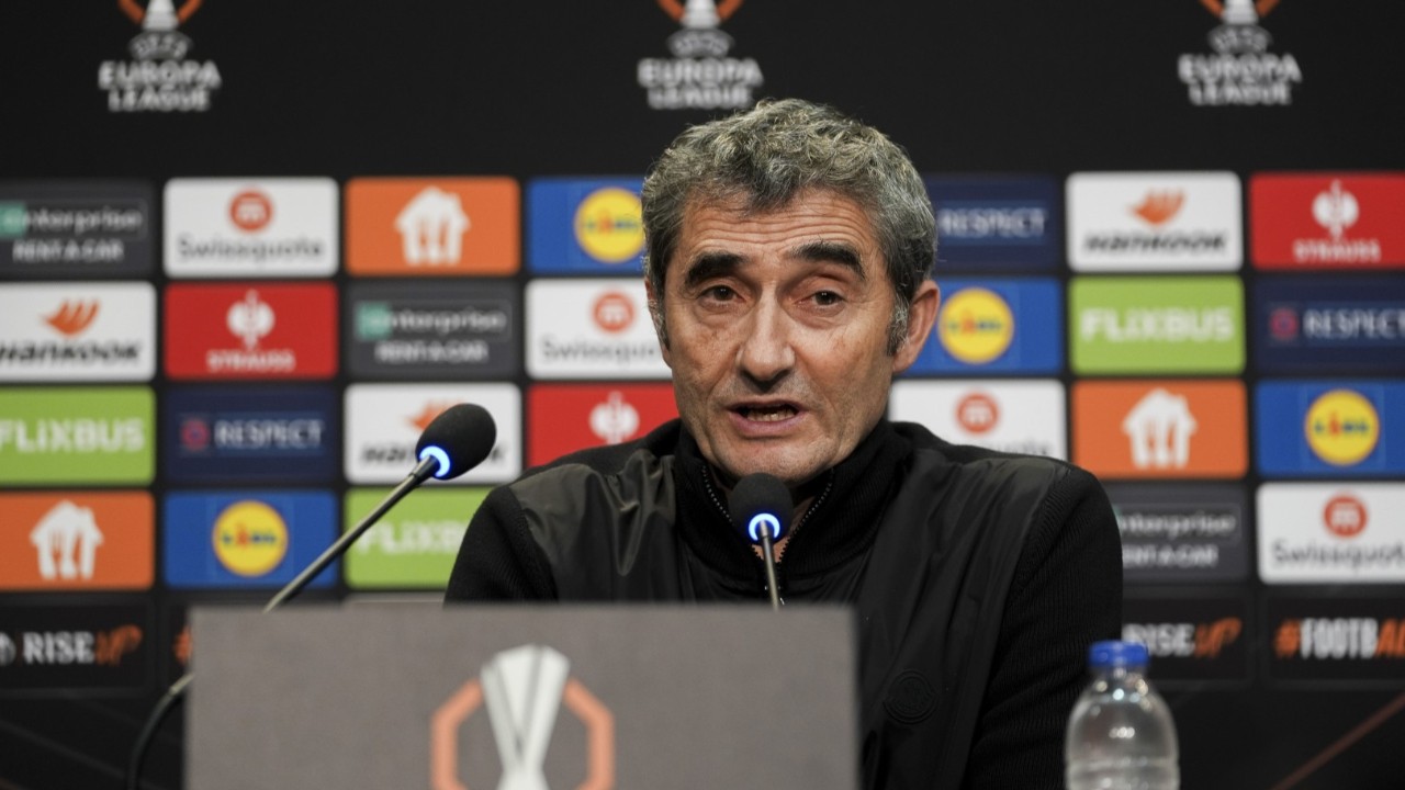 Athletic Bilbao çalıştırıcısı Valverde: Beşiktaş daha iyi desem Fener taraftarı kızacak