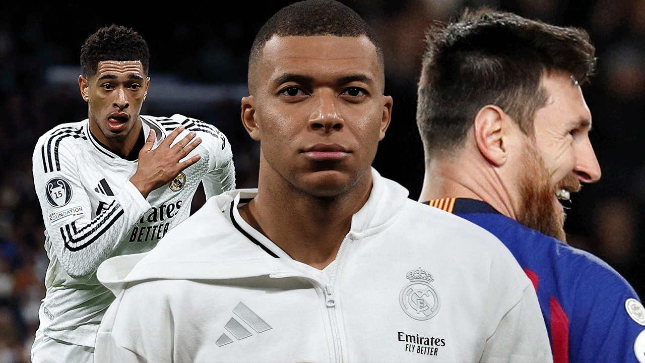 Bellingham, Şampiyonlar Ligi'nde Messi'nin rekoruna ortak oldu: Gözünü Mbappe'ye dikti