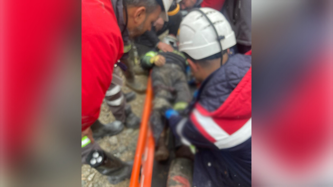 Elazığ'da madende göçük: 1 işçi yaralandı