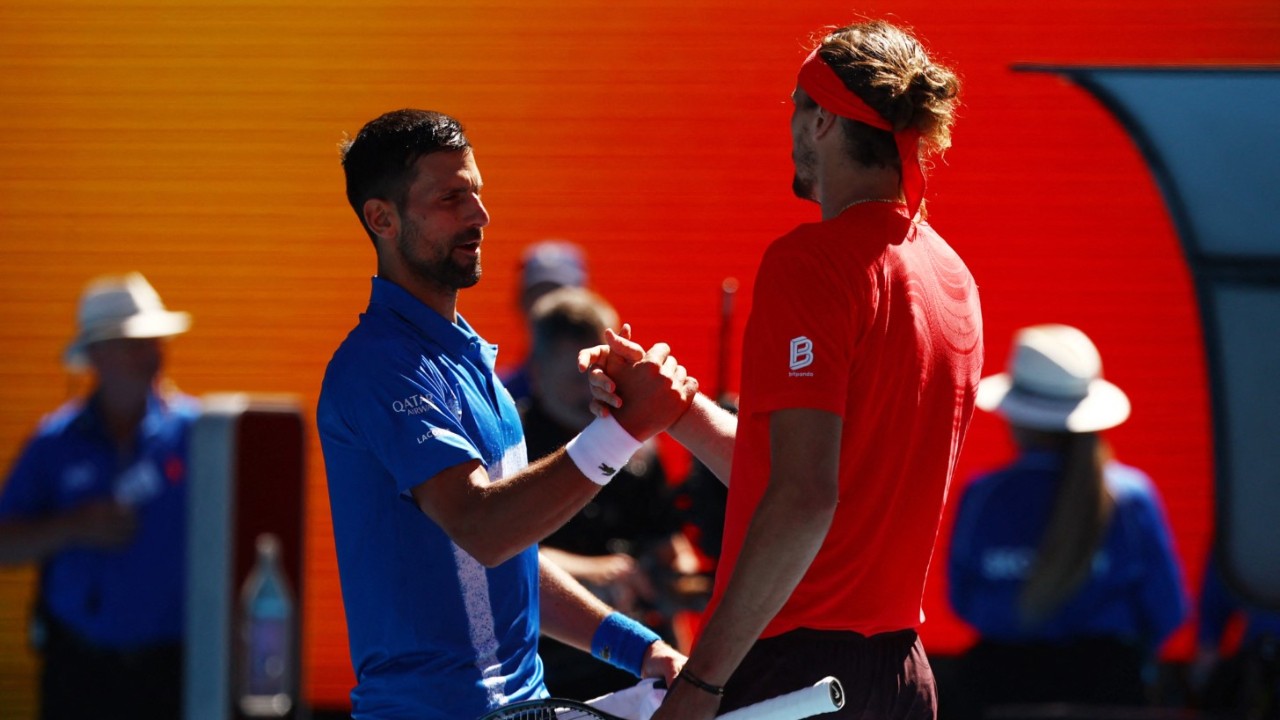 Avustralya Açık'ta Djokovic sakatlandı, Zverev finale çıktı