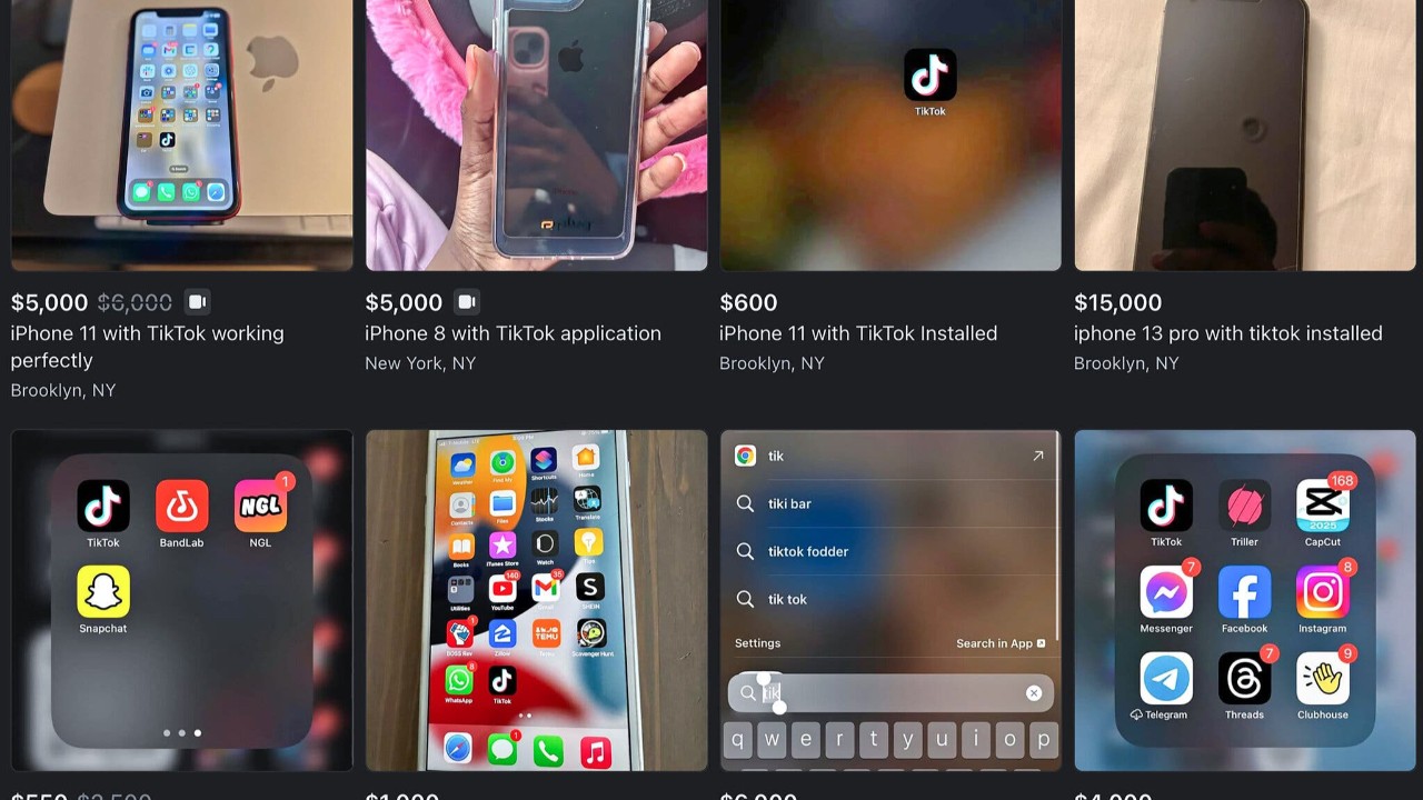TikTok yüklü olan iPhone'ların fiyatı tavan yaptı