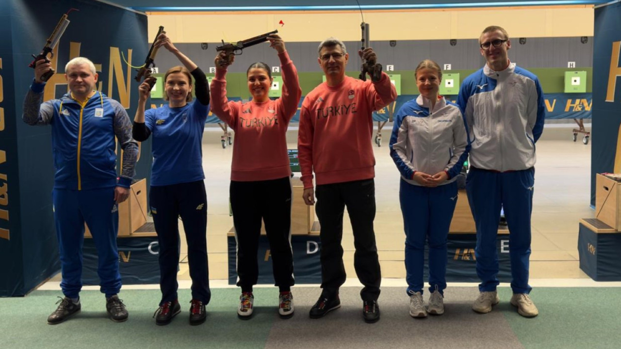 Yusuf Dikeç-Şevval İlayda Tarhan altın madalya kazandı