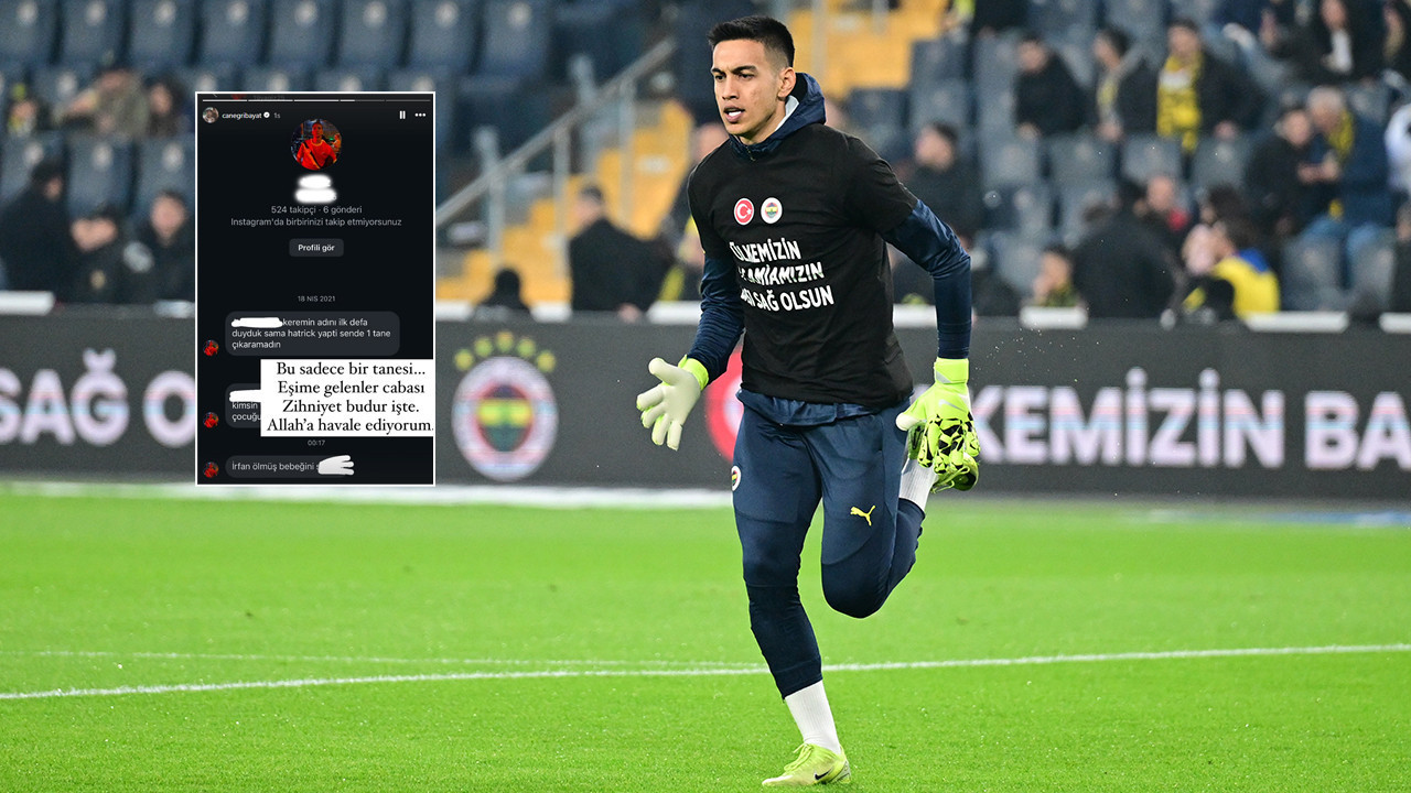 Fenerbahçeli İrfan Can Eğribayat, ölmüş bebeğine edilen küfürü paylaştı
