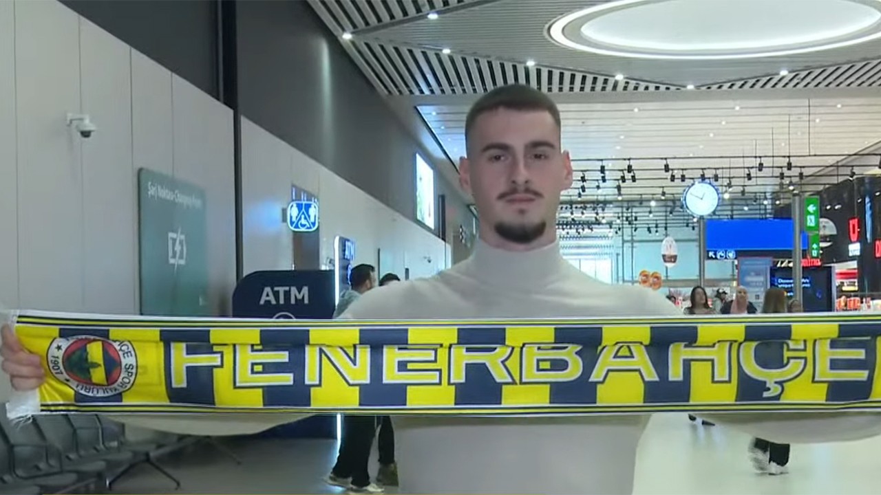 Fenerbahçe'nin yeni transferi İstanbul'da