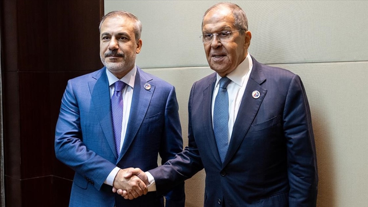 Fidan ve Lavrov, Suriye’yi görüştü