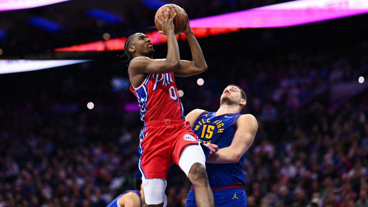 Tyrese Maxey'nin 42 sayısı yetmedi: Nuggets, Philadelphia'yı deplasmanda yendi