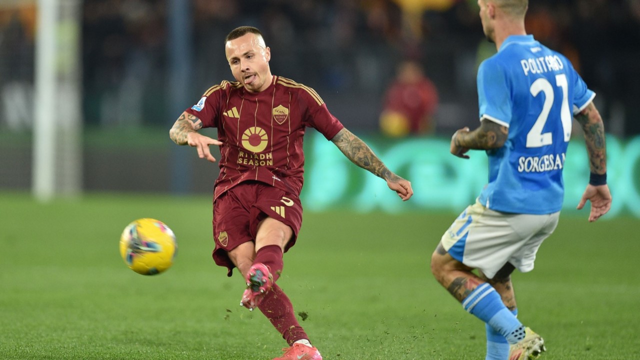 Angelino'dan lidere çelme: Napoli, Roma'yı geçemedi