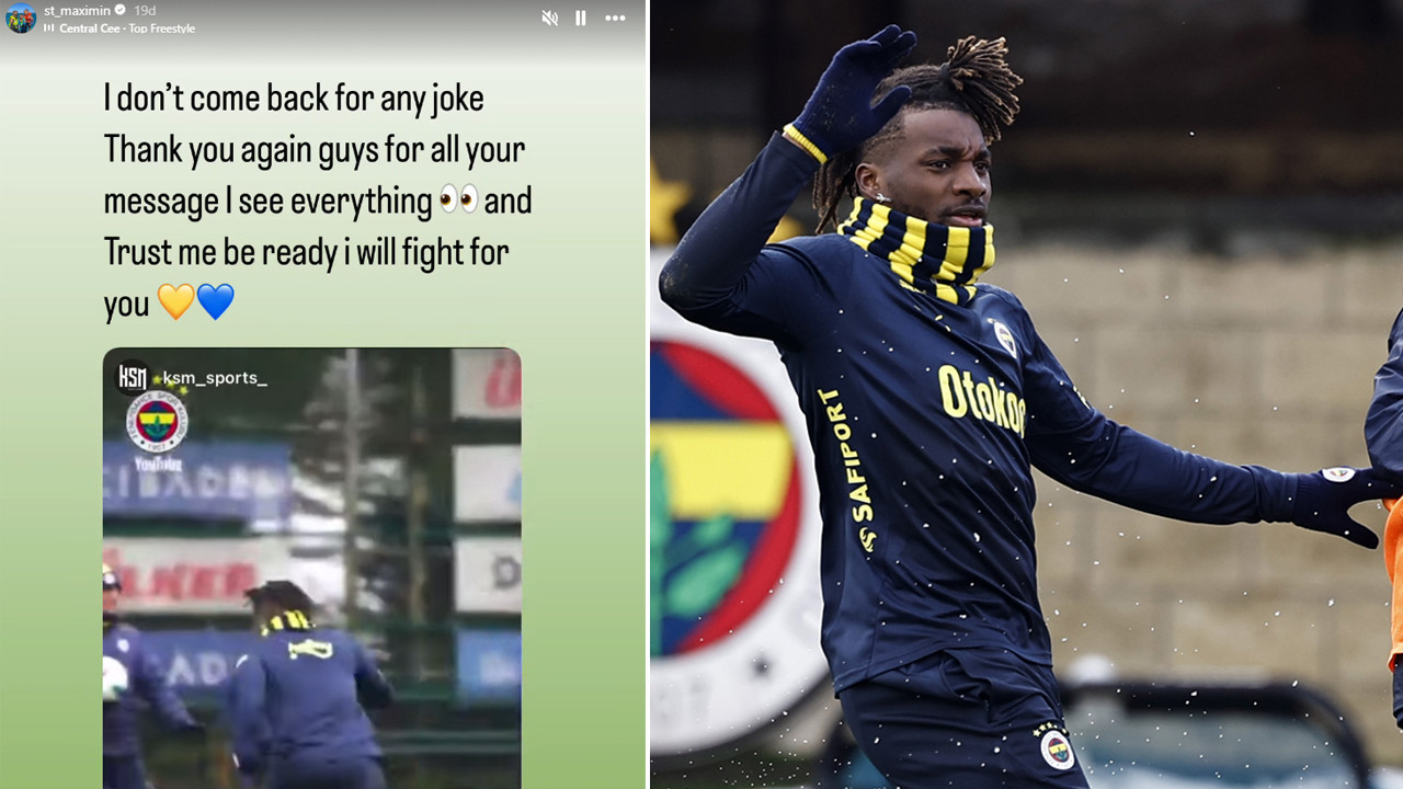 Saint Maximin: 'Şaka yapmak için geri dönmedim'