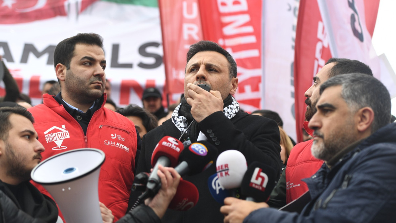 CHP'den Filistin eylemi: Erdoğan'ın aklına sadece seçimde geliyor