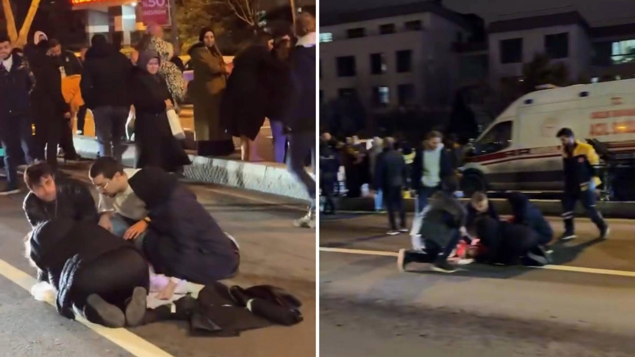 Anne ile kızına çarpıp kaçtı: 1 ölü