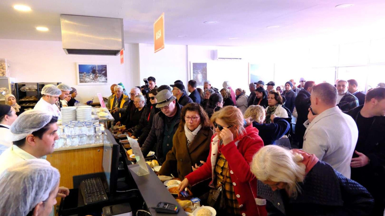 Bodrum'da da Kent Lokantası açıldı