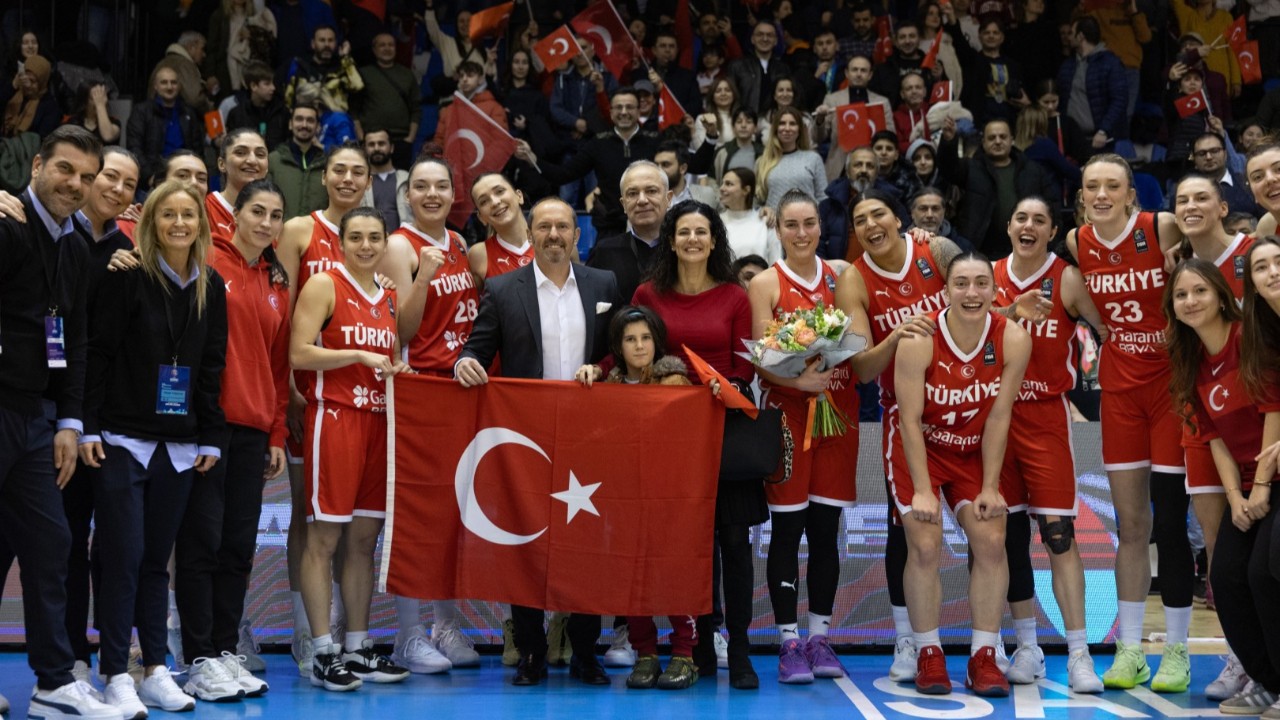 A Milli Kadın Basketbol Takımı, Avrupa Şampiyonası biletini aldı!