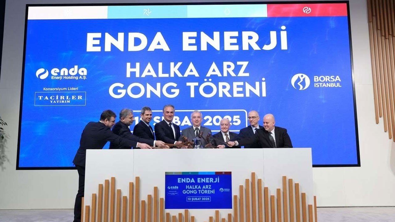 Borsa İstanbul'da gong Enda için çaldı