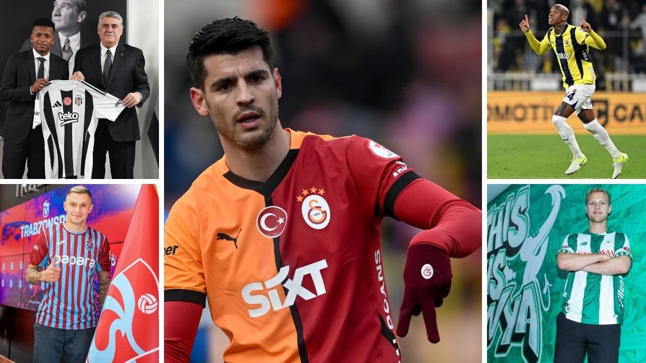 Süper Lig'de ara transferin şampiyonu belli oldu: 60 geldi, 90 gitti