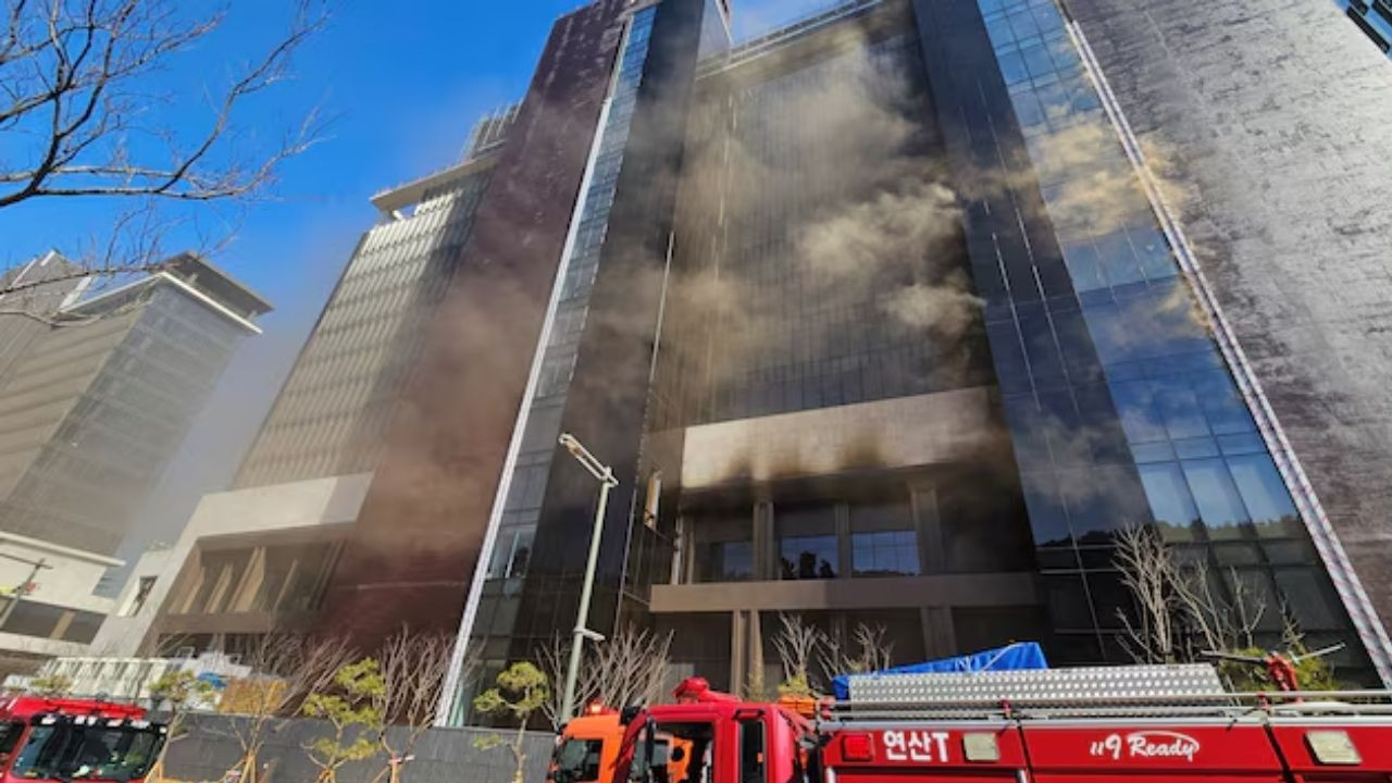 Güney Kore'de yangın: Çok sayıda ölü ve yaralı işçi var