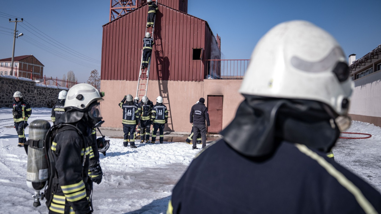 İstanbul'da bir itfaiye eri şehit oldu