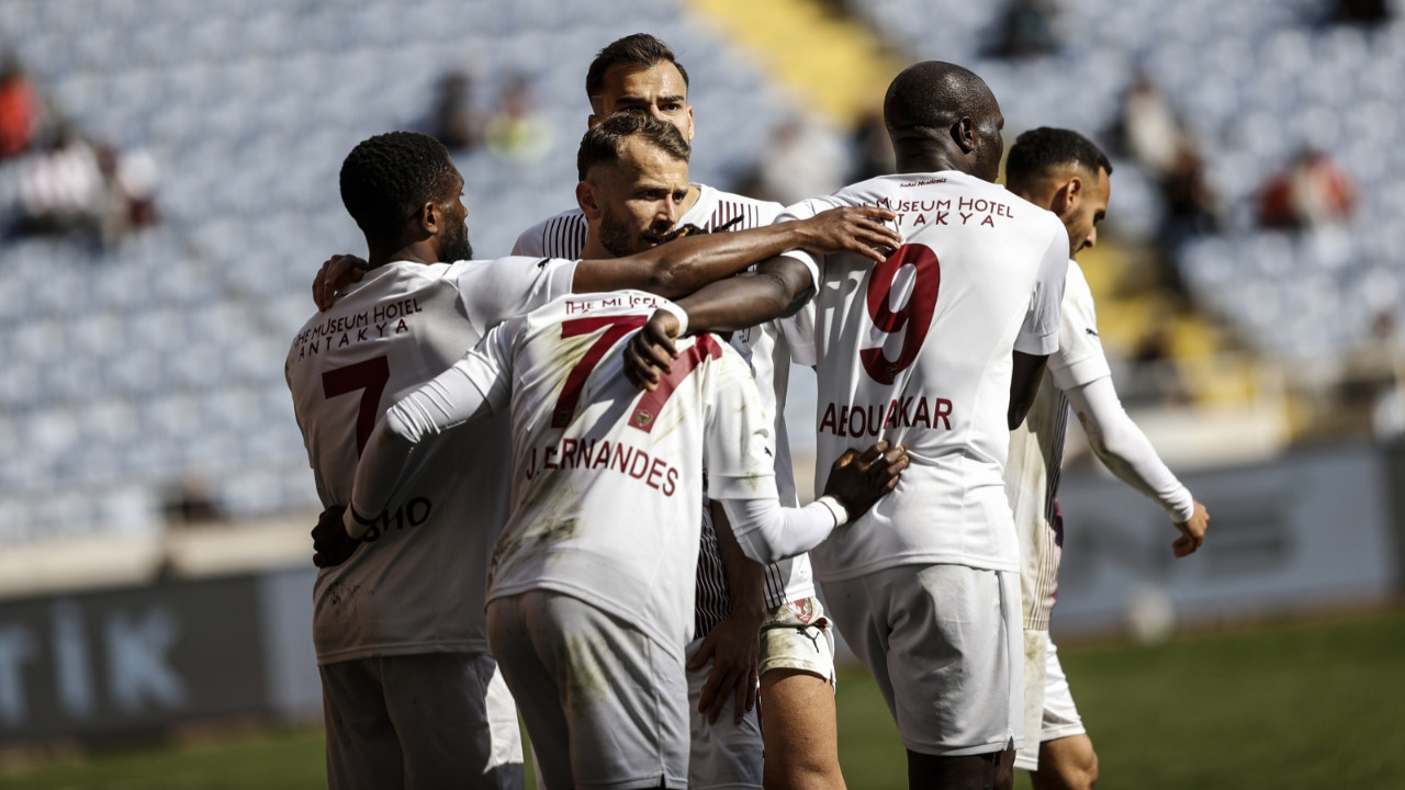 Hatayspor ligde 100 gün sonra kazandı