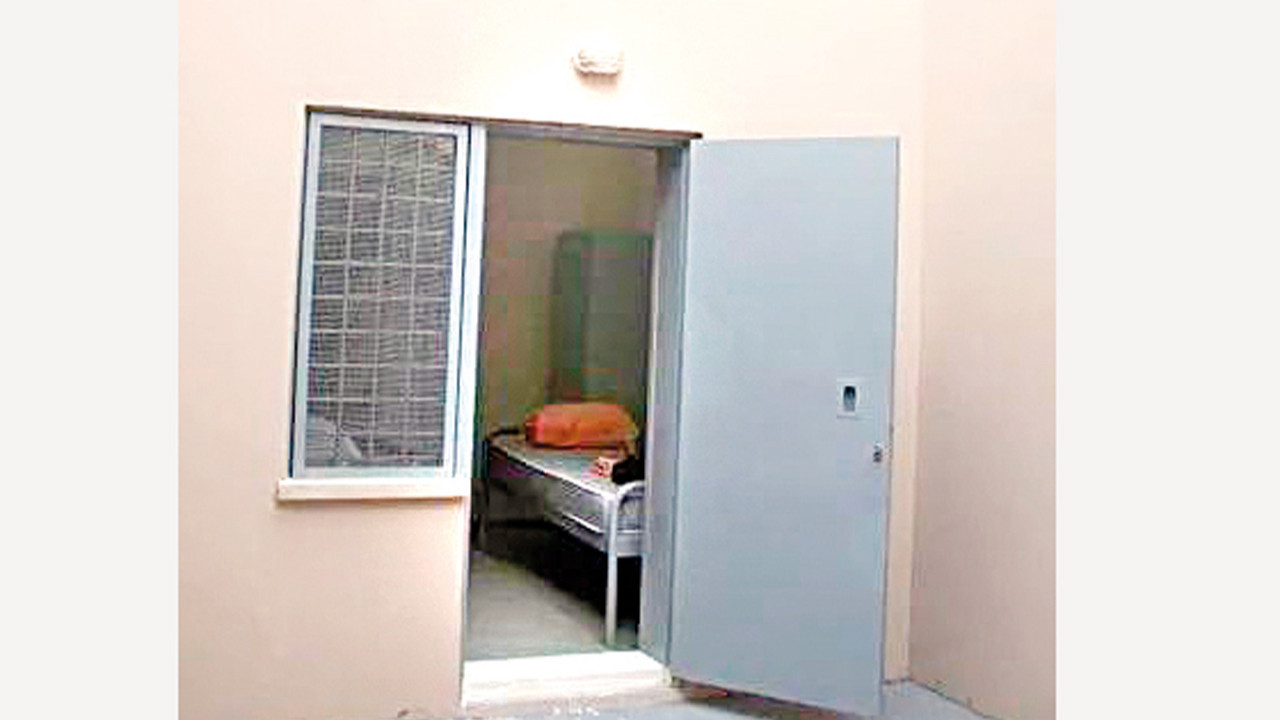 Apo’ya voleybol sahası Özdağ’a 7 adımlık koğuş