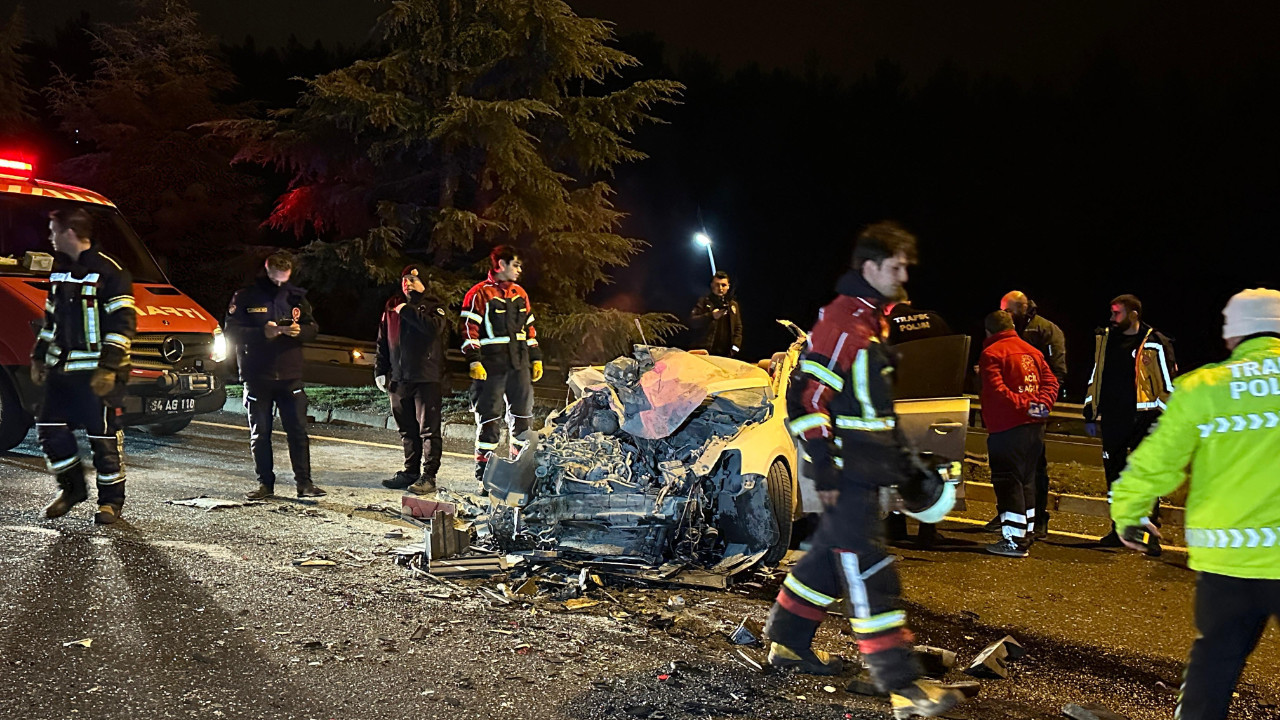 Uşak'ta trafik kazası: 1 ölü