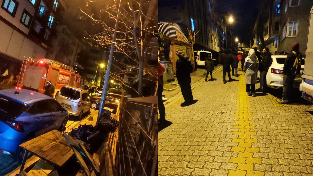 İstanbul'da çatlama sesi gelen bina tahliye edildi
