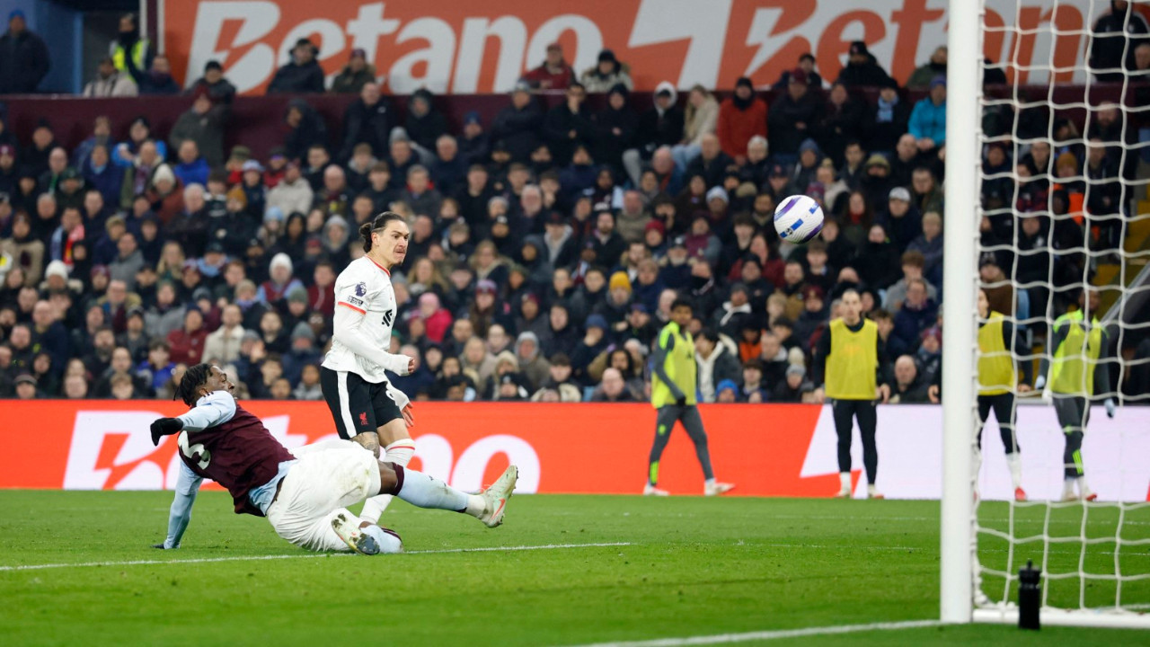 Liverpool'u Darwin Nunez yaktı