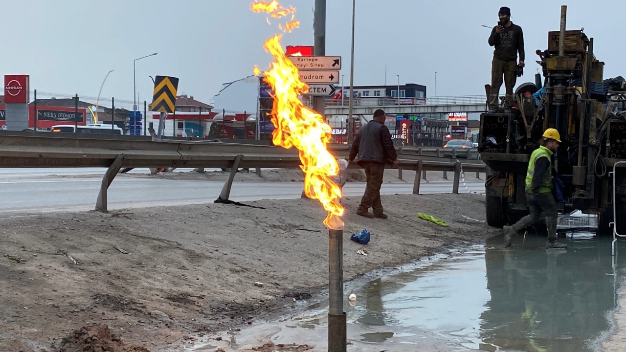 13 gündür yanıyor, aynı yerden yine gaz çıktı