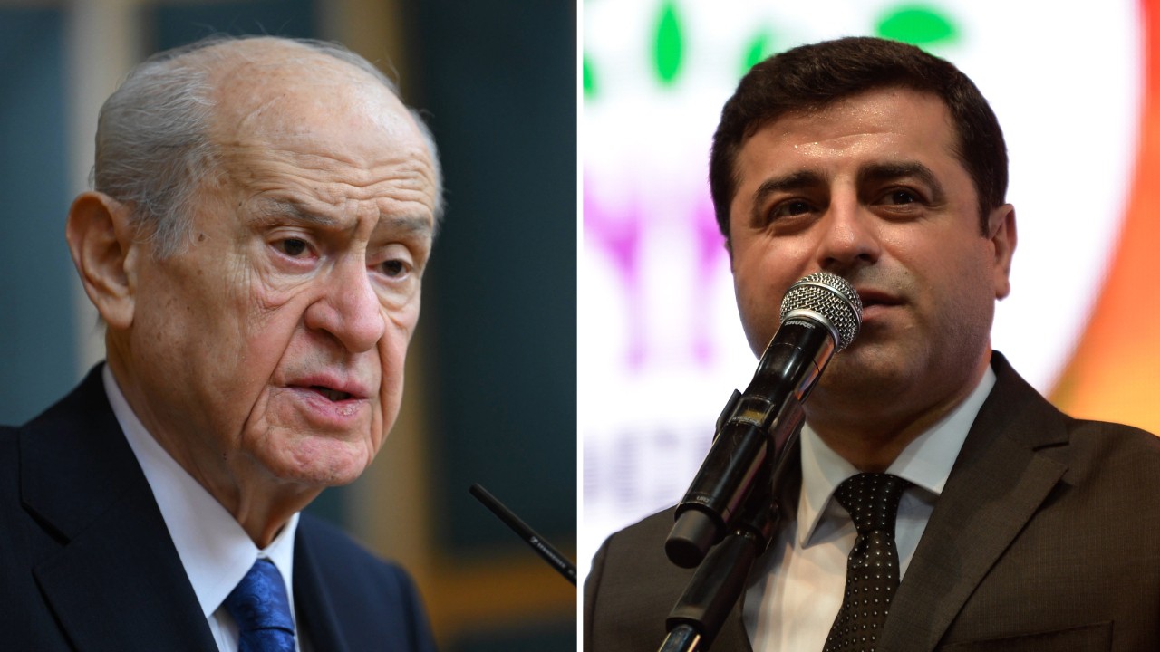 Bahçeli'den Demirtaş'a telefon