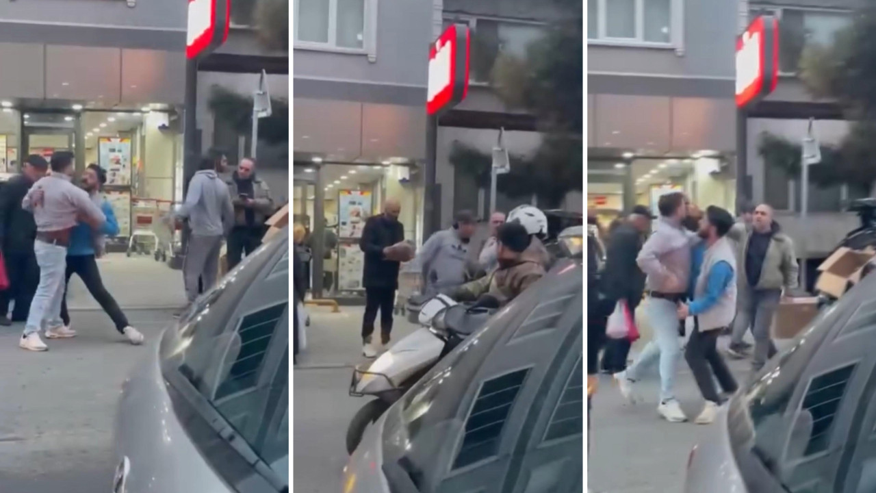 İftar vakti 'pide satamazsın' kavgası