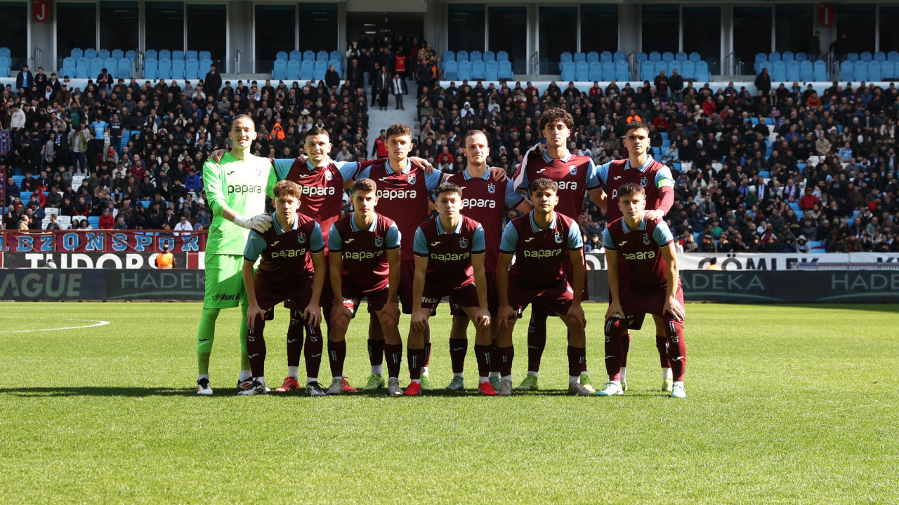 Göğsümüz kabardı: Trabzonspor U19 takımı Avrupa'da çeyrek finalde